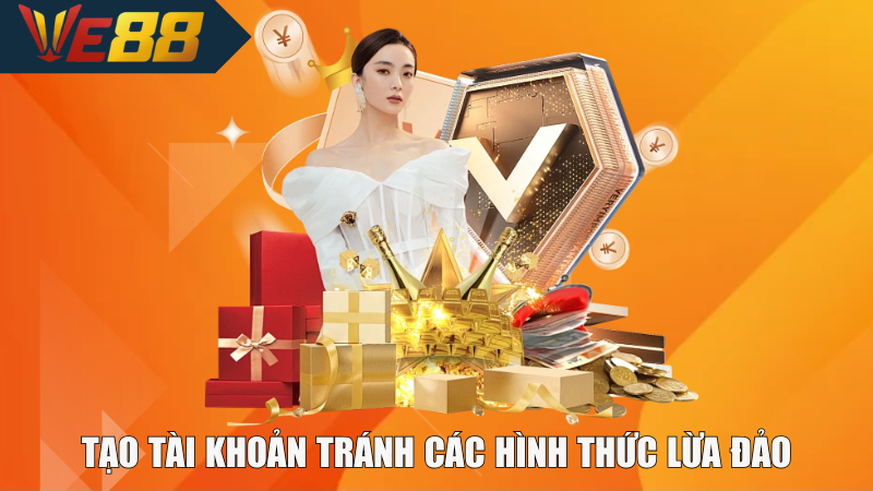 Tạo tài khoản tránh các hình thức lừa đảo