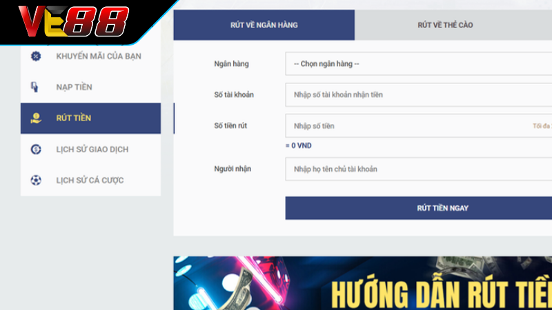 Rút Tiền VE88 - Thao Tác Nhận Lợi Nhuận Về Túi Nhanh Chóng Vai trò của giao dịch trong hành trình cá cược